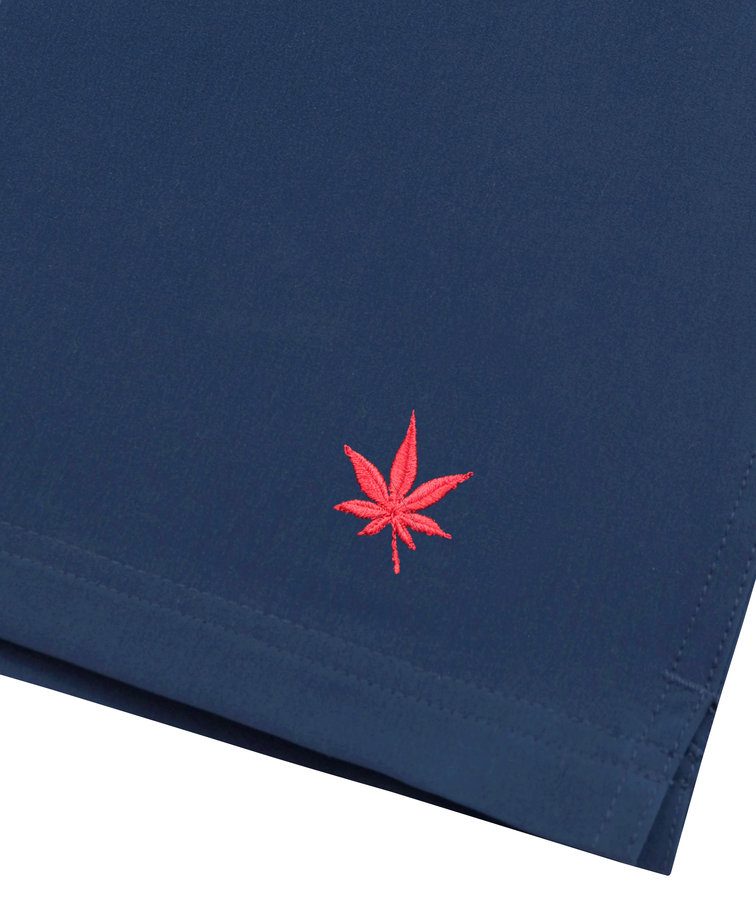 Match Short - Navy with Red Leaf - Image 2