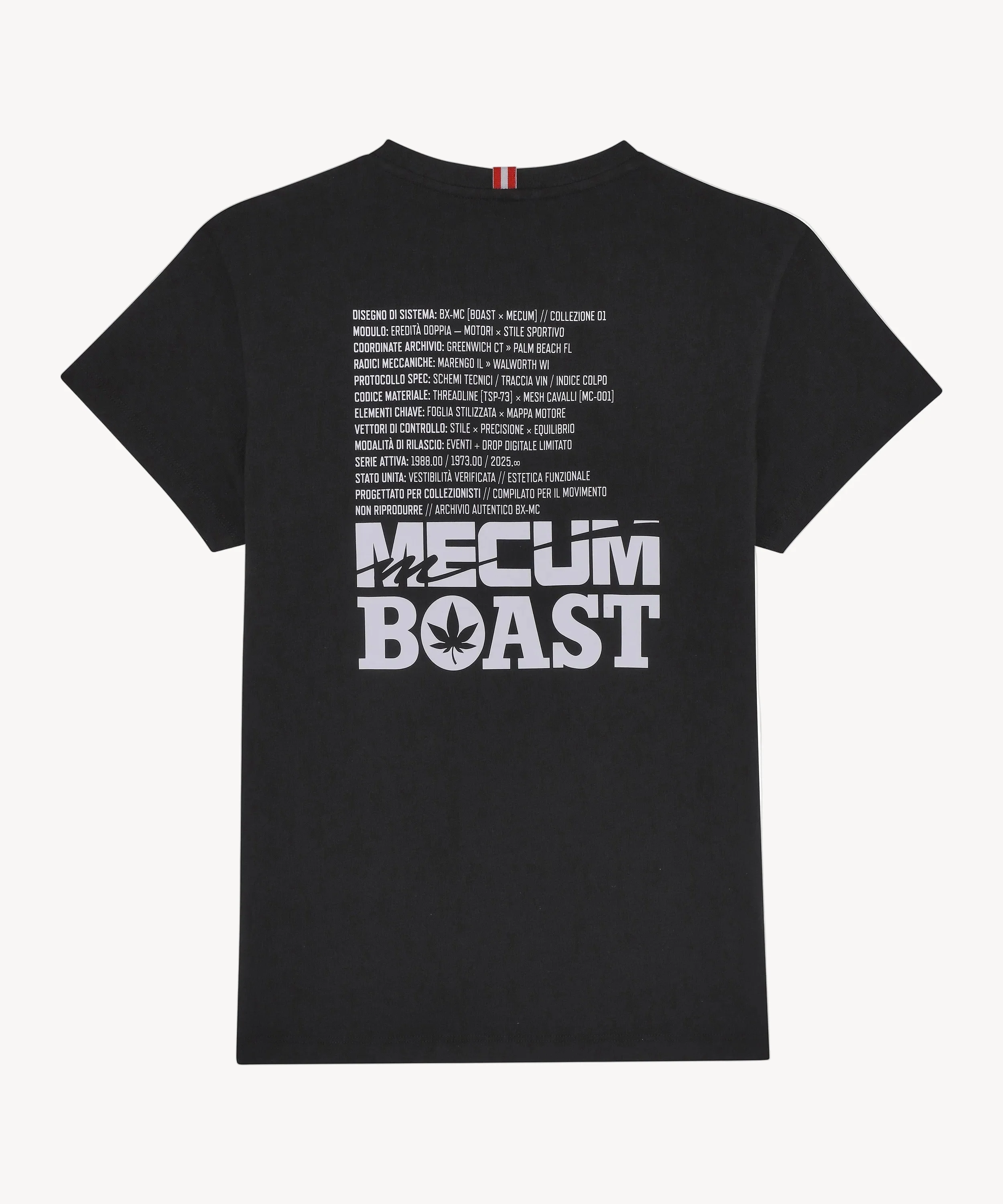 BOAST x MECUM AUCTIONS Women's Engine Pima Cotton Tee - Image 3