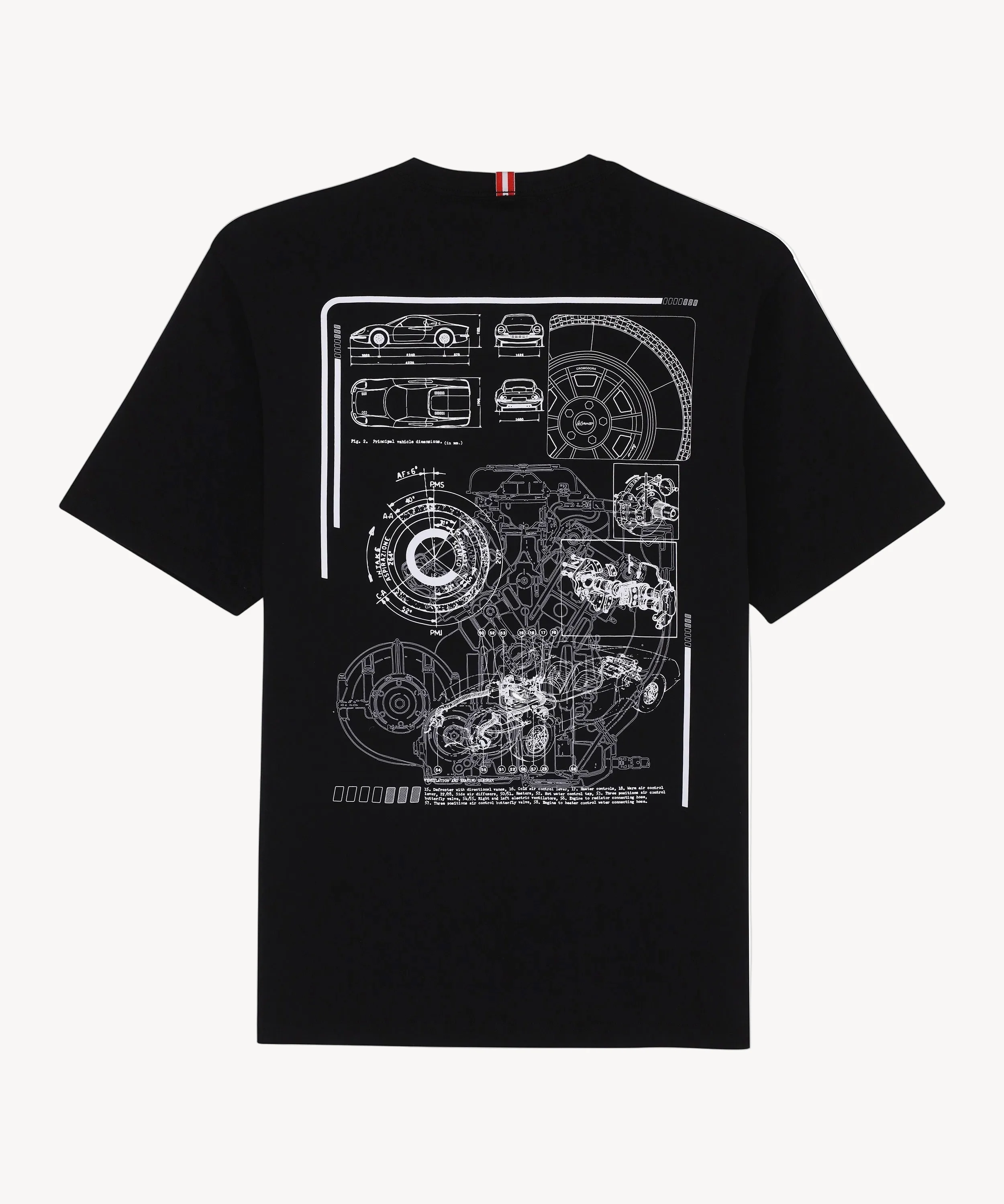 BOAST x MECUM AUCTIONS Engine Pima Cotton Tee - Image 4