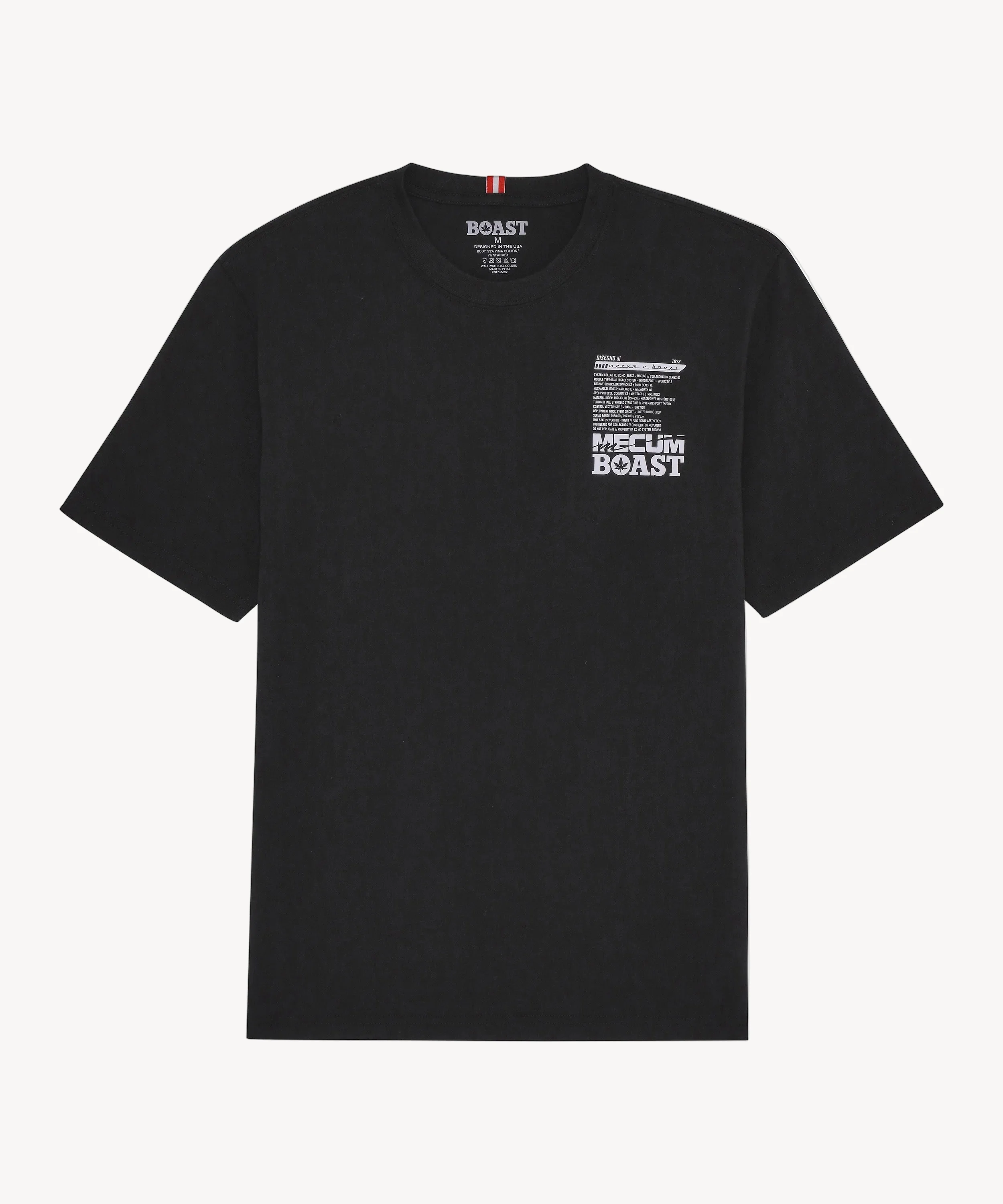 BOAST x MECUM AUCTIONS Engine Pima Cotton Tee - Image 5