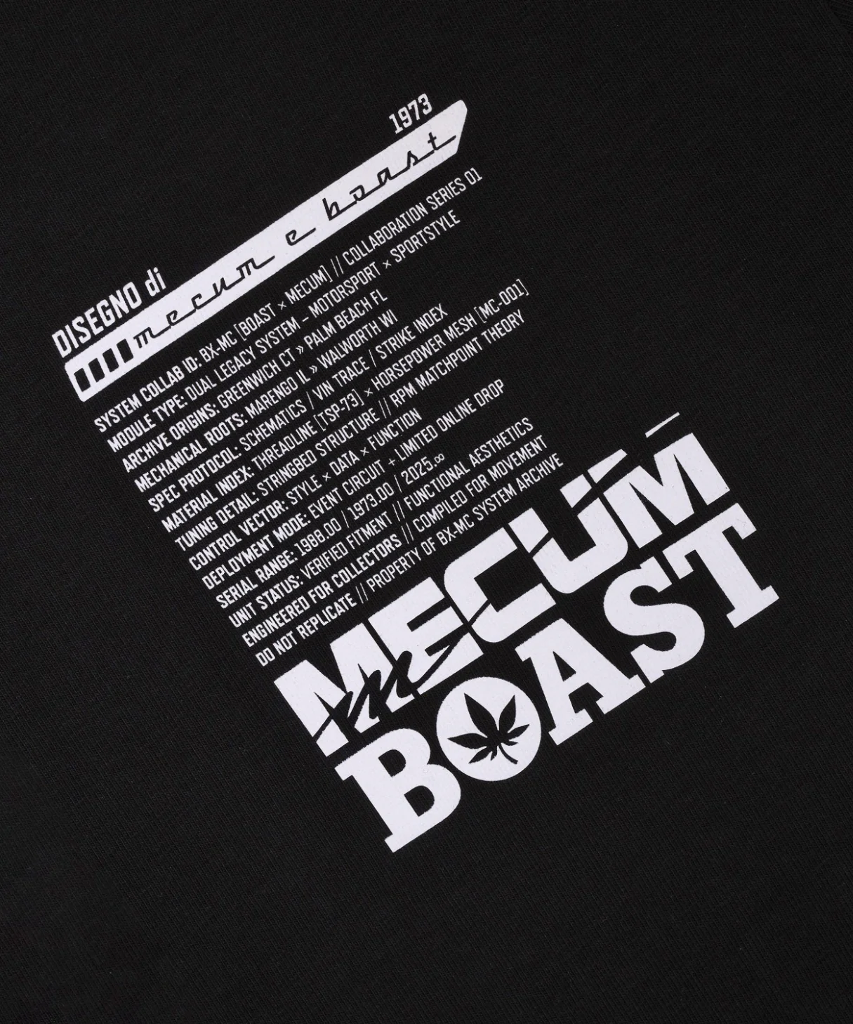 BOAST x MECUM AUCTIONS Engine Pima Cotton Tee - Image 6
