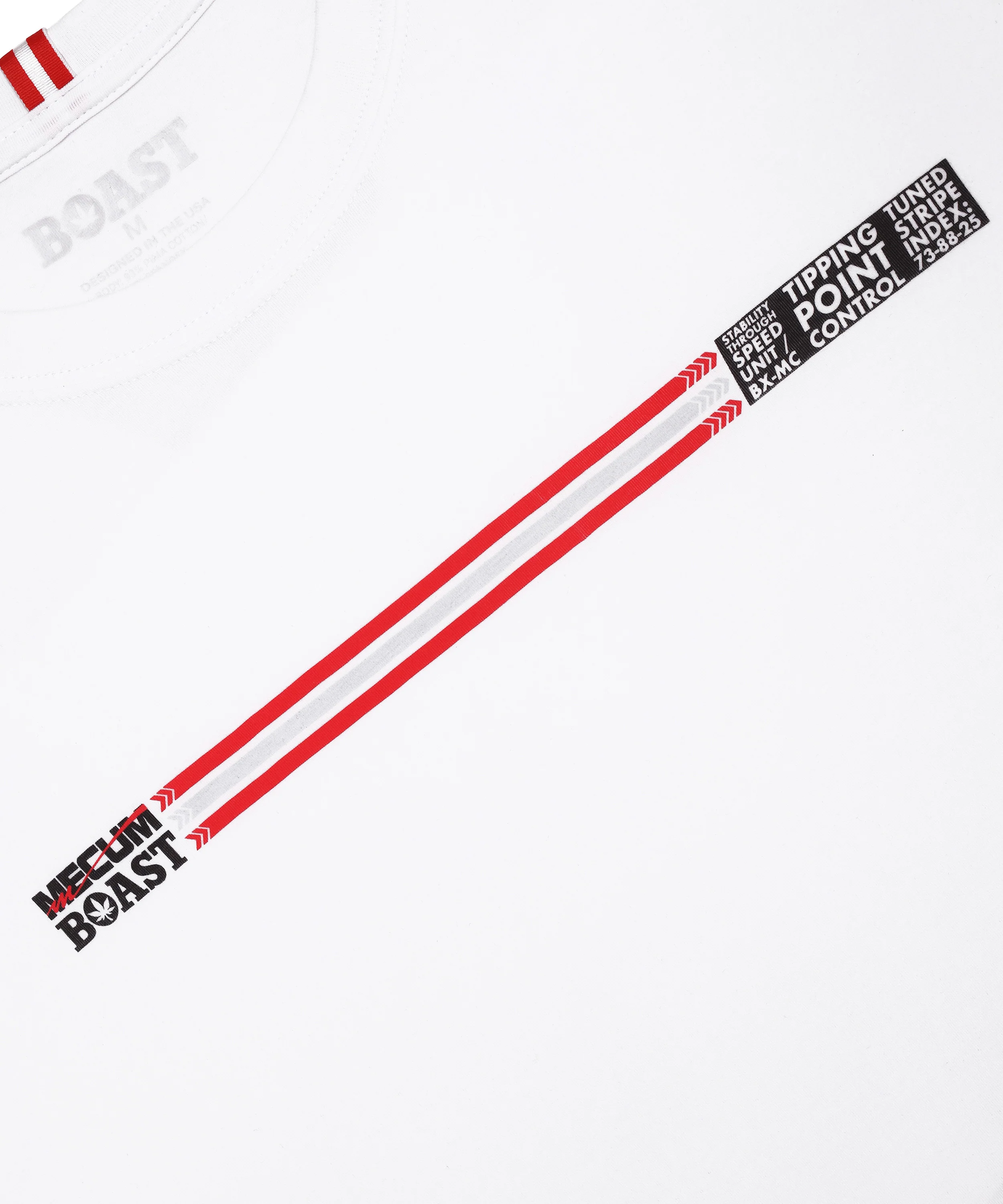 BOAST x MECUM AUCTIONS Speedometer Pima Cotton Tee - Image 3
