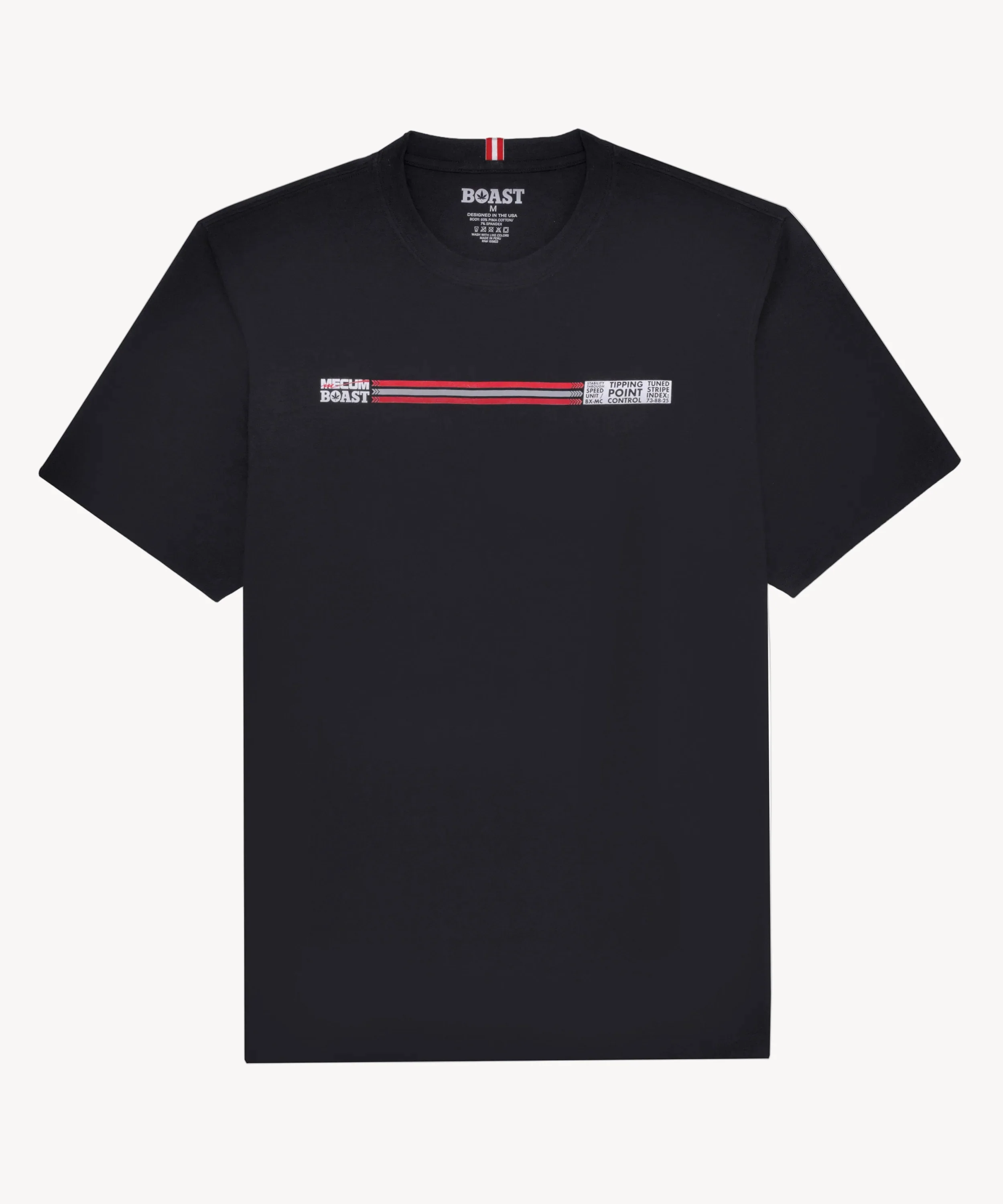 BOAST x MECUM AUCTIONS Speedometer Pima Cotton Tee - Image 5