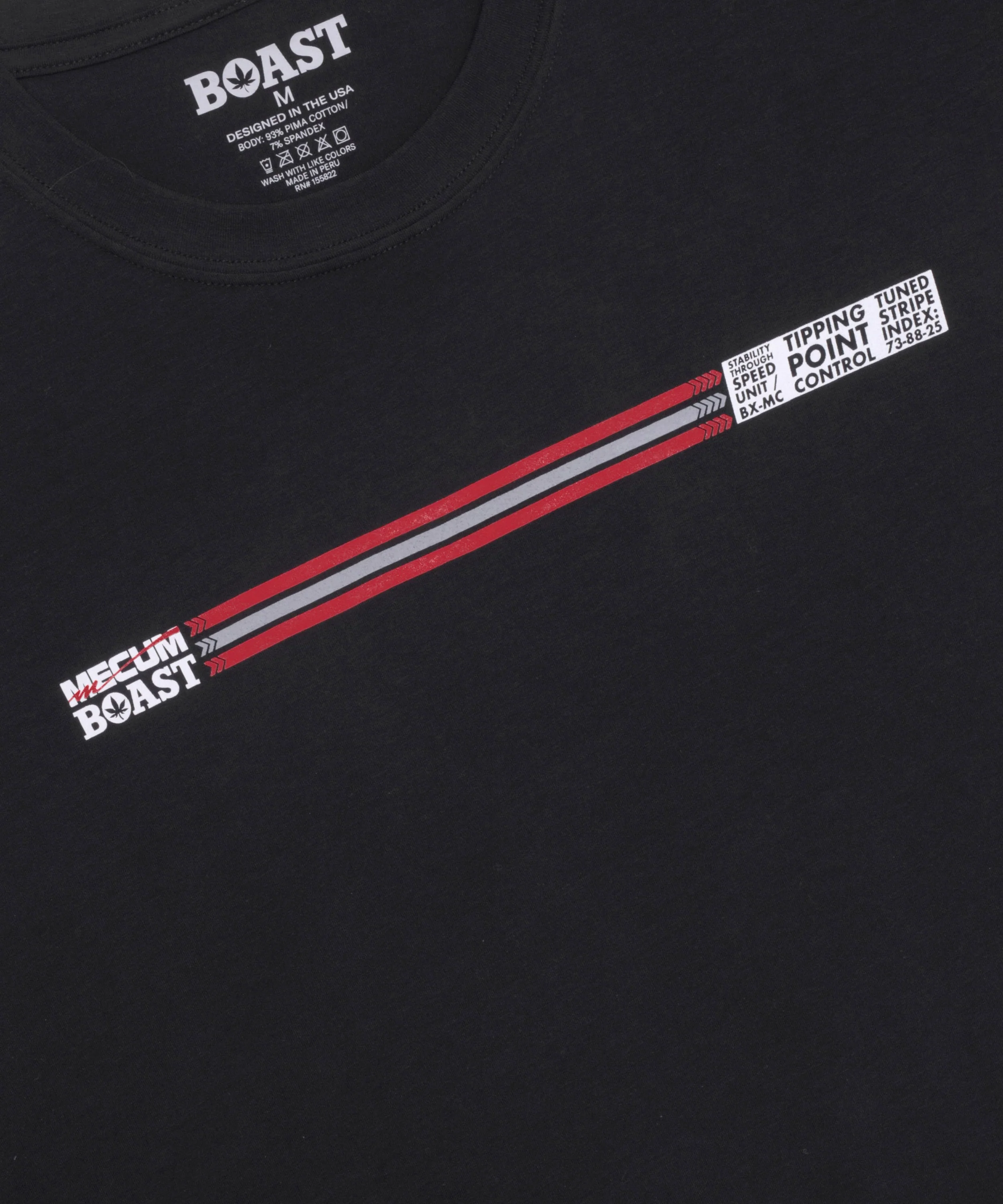BOAST x MECUM AUCTIONS Speedometer Pima Cotton Tee - Image 6